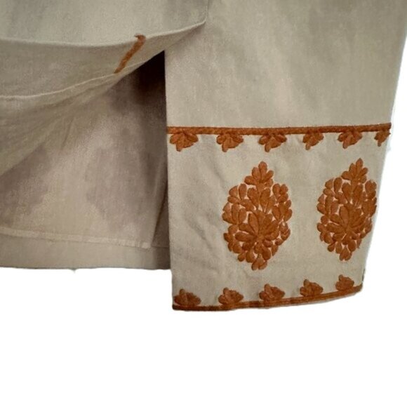 Anthropologie Verona Embroidered Pencil Skirt - Picture 9 of 12